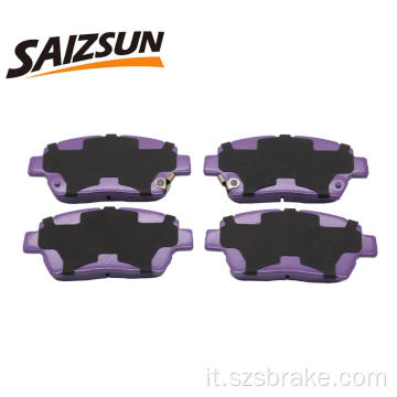 D822 Brake Pad Set per Englon (Geely) SC7